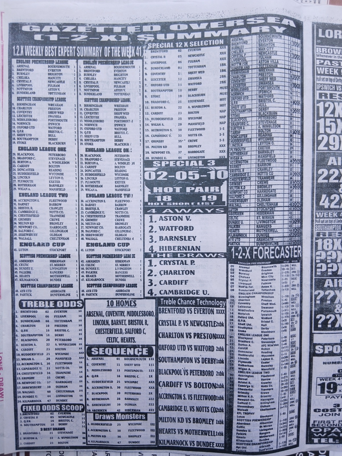 week 41 sporting telegraph 2026 page 2