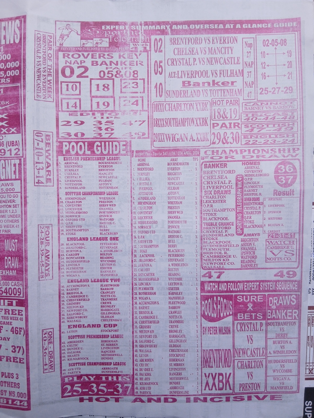 week 41 sporting telegraph 2026 page 3