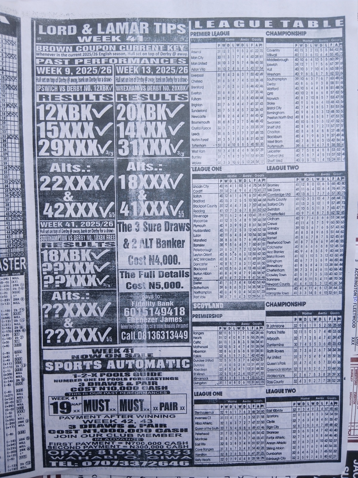 week 41 sporting telegraph 2026 page 7