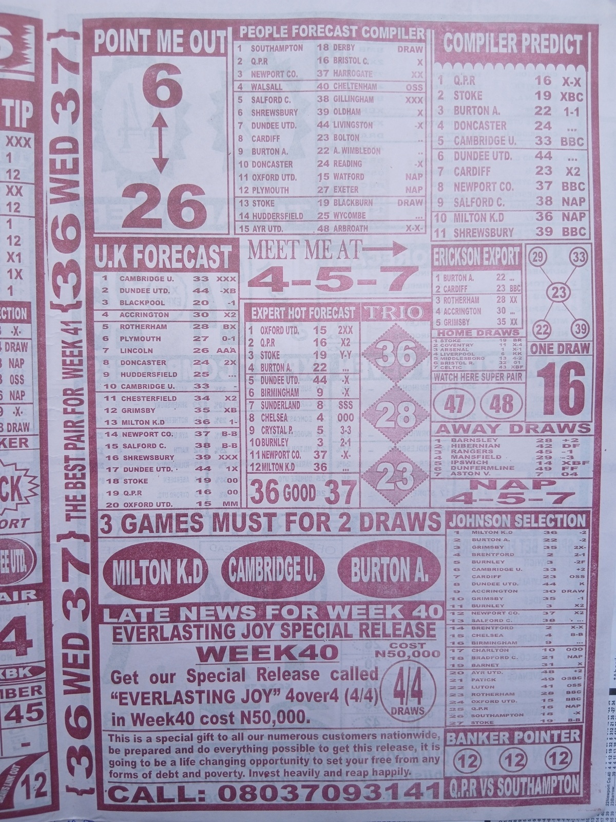 week 41 temple of draws 2026 page 3