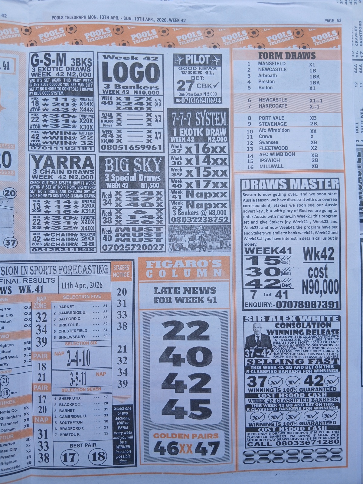 week 42 pools telegraph 2026 page 7