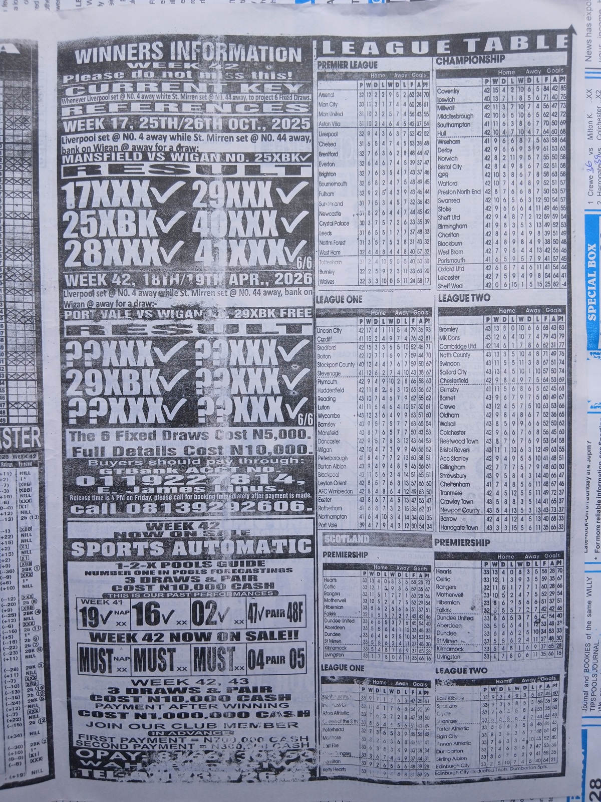 week 42 sporting telegraph 2026 page 7