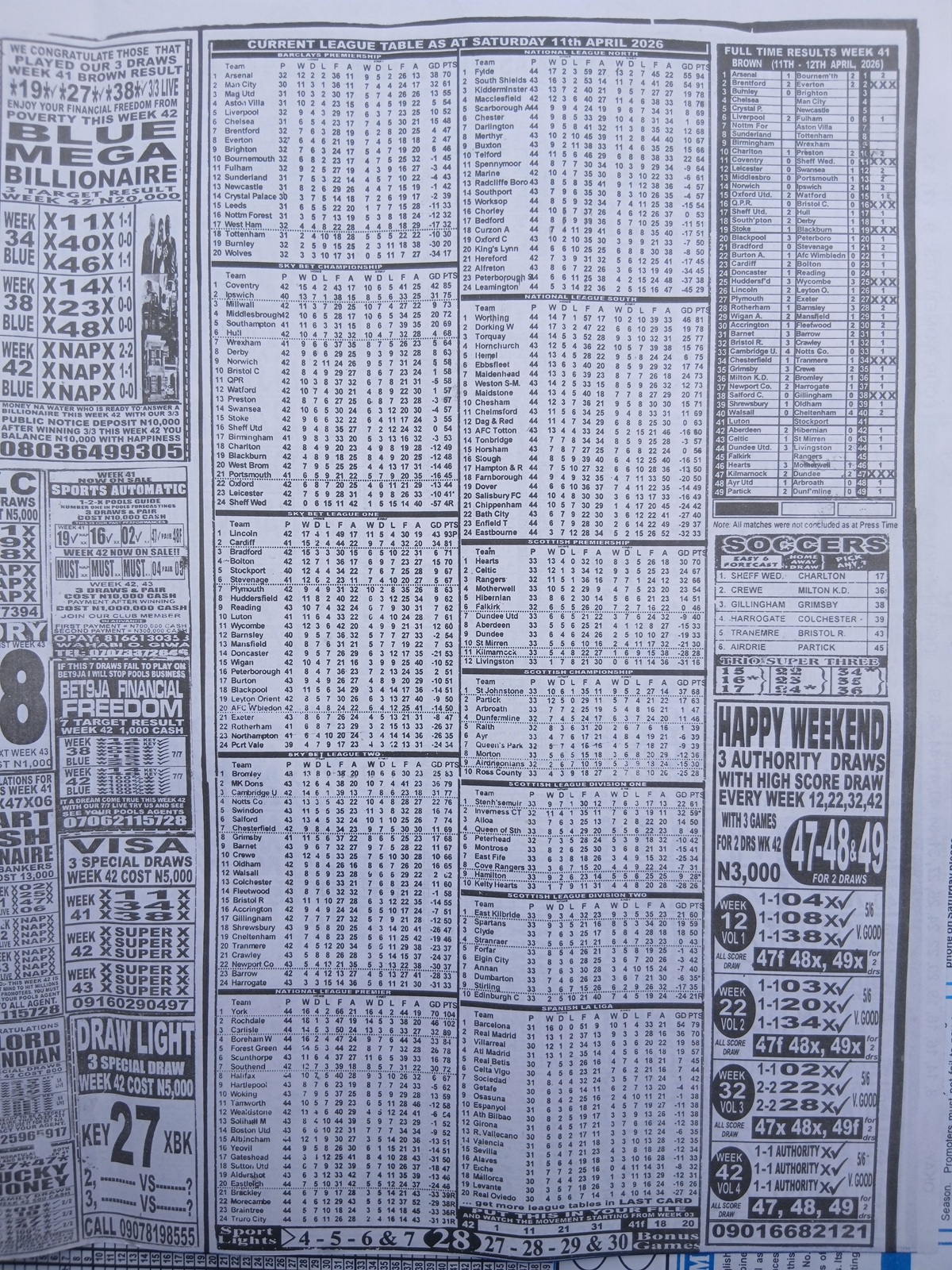 week 42 weekly telegraph 2026 page 23